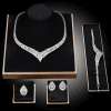Jewelry Sets for Ring Earrings Bracelet Anklet Necklace SS-913031
