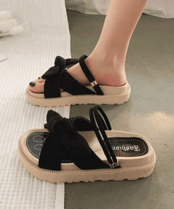 High Quality Real Leather flip-flops LX-872382