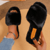 High Quality Real Leather Slippers LX-872386