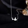 Fashion Flower Pendant Necklace QTXL-912061