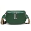 3 Color M12925 16x18x12cm Real Leather Handbag BB-11016
