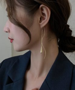 Classic Two-Flowers Pendants Earrings QTED-911119