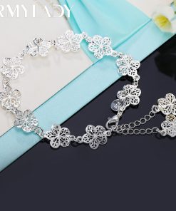 Fashion 5 Flowers Bracelet QTSL-9110059
