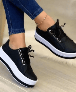 Top Quality 3cm Platform Velour Leather Casual Shoes LX-872472
