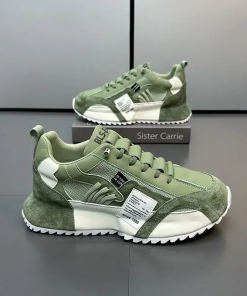 Top Quality Real leather 3cm Platform Casual Shoes LX-872560