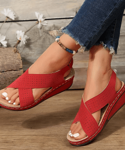 High Quality Real Leathers 4cm Hight Heels LX-872433