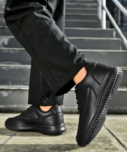 Top Quality 3cm Platform Grain Leather Casual Shoes LX-872500