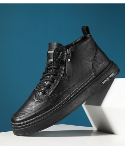 Top Quality 3cm Platform Embossed leather Casual Shoes LX-872490