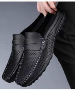 Top Quality 3cm Platform Grain Leather Casual Shoes LX-872468