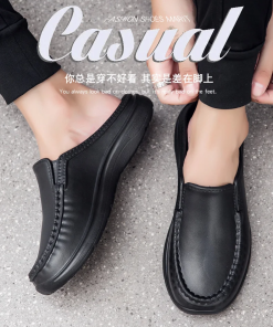 Top Quality Real Leather 3cm Platform Casual Shoes LX-872520