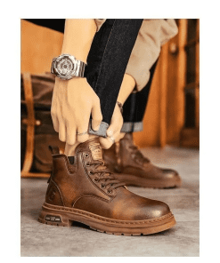 Top Quality 3cm Platform Real Leather Casual Shoes LX-872470