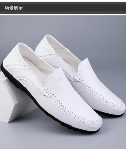 Vintage Top Quality Real Leather Casual Shoes LX-872529