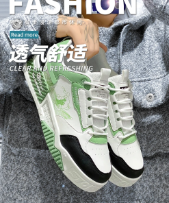 Top Quality Real Leather 3cm Platform Casual Shoes LX-872545