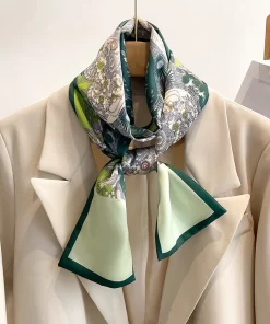 2 Color 140x140cm Top Quality Cashmere Scarf WJ-985421