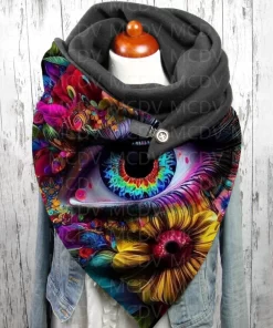 2 Color 200x30cm Top Quality 100% Cashmere Knitted Matching Hat and Scarf WJ-985452