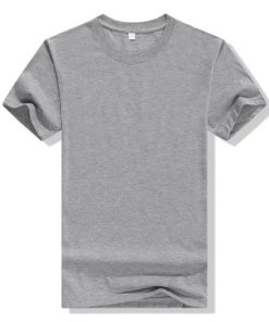 Printed Leather Label Reverse Sleeve T-Shirt TX-9170173