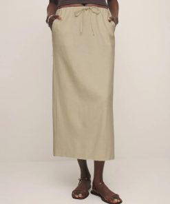 Green Half Skirt QZ-93118