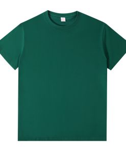 Colorblocked Round Neck Embroidery Slim Fit Short Sleeve T-Shirt TX-9170186