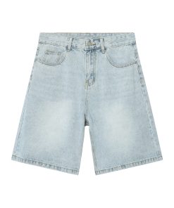 High-Waist Denim Shorts WKZ-93622