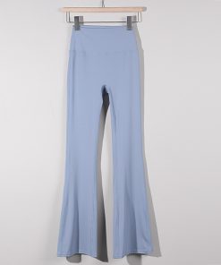 Leather pleated denim pants WKZ-93612